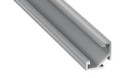 LED Profile LUMINES type C silver anodized 3m