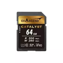 Exascend Catalyst UHS-II SD card, V90,64GB EX64GSDU2