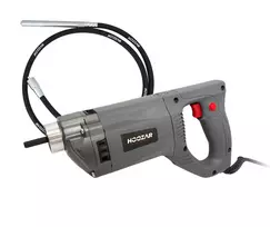 HOOZAR 1500 W betono vibratorius su 3 m kotu