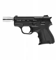 Ausinės STALKER, signalinis šaunamasis pistoletas M906 BAS, kalibras .22 Long Blank (6 mm), juodos spalvos