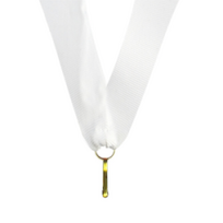 Juostelė medaliui balta 11mm