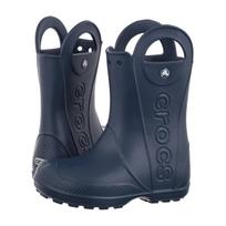 Crocs Handle It Rain Boot Kid's Navy 211052-410 (CR429-a) botai