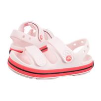 Crocs Crocband Cruiser Neon Band Sandal Kid's Bubble Ice/Pink Blast 213345-7DE (CR426-a) sandalai