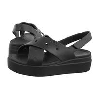 Crocs Brooklyn 4u Cross Strap Sandal Black 212254-001 (CR433-a) sandalai