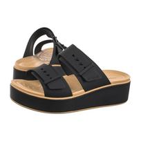 Crocs Brooklyn Buckle Matte Wrap Lw Black/Cashew 212408-0RI (CR432-a)