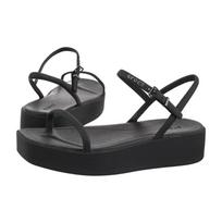 Crocs Miami Platform Y Strap Sandal Black 212012-001  (CR425-a) sandalai