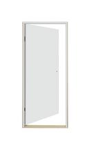 Durų stakta Domoletti, 205 cm x 7 cm x 2.8 cm, universali, balta sp.