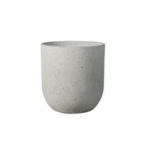 Mineralinio kompozito vazonas ,,Betonitas“ su drenažu, 48 cm