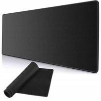 Didelė žaidimų pelės ir klaviatūros kilimėlis Xl 80x30 cm neslystantis juodas