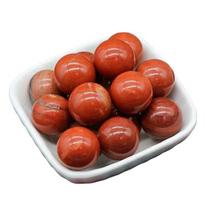 Natūralaus akmens chakra karoliukas, Redstone