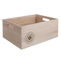 Medinė dėžė/konteineris daržovėms ir vaisiams laikyti 26x16x11 cm NAMŲ PAGAMINTA
