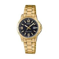 Moteriškas laikrodis Casio Collection LTP-V004G-1B, auksinis