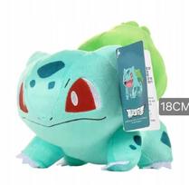 Pokemon Bulbasaur pliušinė figūrėlė, 18 cm