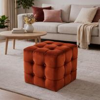 Pufas Lizbon, oranžinis