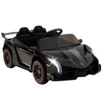 Vaikiškas elektromobilis Costway Lamborghini, juodas