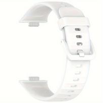 Silikoninis dirželis Huawei Watch Fit3, Baltas