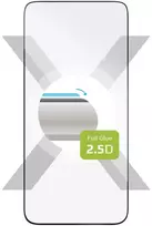 Fixed Fiksuotas ekrano apsauginis stiklas | Samsung | Galaxy S24+/S25+ | Grūdintas stiklas | Juodas | Pilnas dangtelis 2.5D