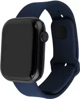Fixed Fiksuotas | Sportiškas dirželio rinkinys Apple Watch 42/44/45 mm | 170-235 mm | Mėlyna | Silikonas