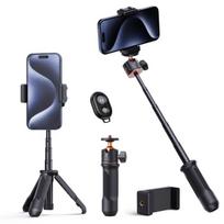 K&F Concept trikojis Tripod MS02 34cm phone tripod with remote Black Orange (KF09.128v3)