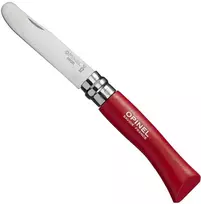 Vaikiškas peilis My first Opinel Nr.7 raudona rankena
