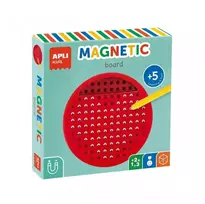 Apli žaidimas „Stebuklinga magnetinė lenta” (apvali)