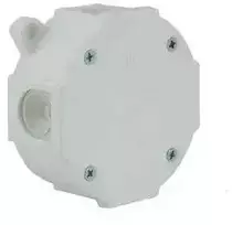 Elektro Plast 61.177 Dėžė n/t hermetiška tuščia 79x79x37mm IP44 balta VP 075-01 61.177