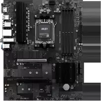 Pagrindinė plokštė PRO B840-S EVO WIFI6E | MSI procesorių šeima AMD | Procesoriaus lizdas AM5 | Palaikomos standžiojo disko sąsajos SATA, M.2 | SATA jungčių skaičius 4
