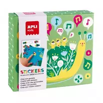 Apli Kids lipdukų žaidimas MAŽYLIAI