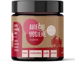 Tradicinė aviečių uogienė, 230g