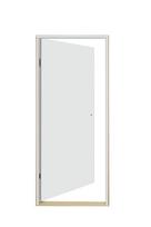 Durų stakta Domoletti, 205 cm x 7 cm x 2.8 cm, universali, balta sp.
