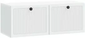 TV staliukas Sieninė TV spintelė Balta 78,5 x 31 x 30 cm Apdirbta mediena