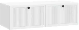 TV staliukas Sieninė TV spintelė Balta 98 x 41 x 30 cm Apdirbta mediena