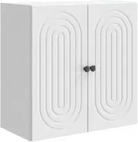 Prie sienos montuojama spinta Balta 59 x 31 x 60 cm