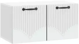 TV staliukas Sieninė TV spintelė Balta 59,5 x 31 x 30 cm Apdirbta mediena