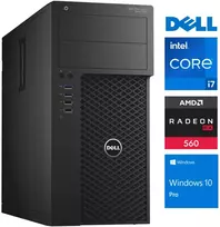 DELL 3620 Tower i7-7700 32GB 512SSD M.2 NVME RX560 4GB WIN10Pro (RW87245) (Atnaujinta)