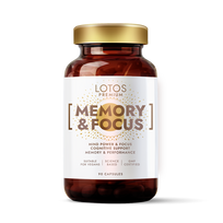 MEMORY & FOCUS, Kompleksas atminčiai ir koncentracijai, 90 kapsulių