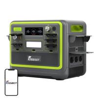 Nešiojama elektrinė FOSSIBOT F2400, 2400W (žalia)