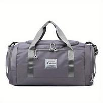 Kelioninis krepšys su batų skyriumi,  pilka