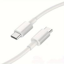 USB C greito įkrovimo laidas, Baltas
