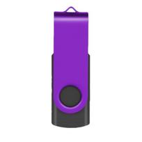 USB laikmena Metalinė USB atmintinė duomenims,  Violetinė