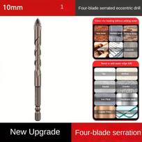 Daugiafunkcinis grąžtas plytelėms, betonui, metalui, 10mm-1vnt