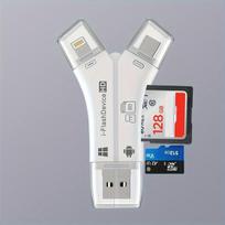 4-in-1 SD skaitytuvas iPhone