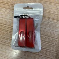 USB laikmena USB-A USB-C dvigubas atminties raktas,  Raudona