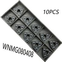 CNC tekinimo staklių įdėklų rinkinys WNMG080408, 10 vnt., 10 vnt WNMG080408