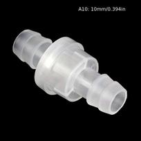 Plastikinis atbulinis vožtuvas vandens, dujų, skysčių sistemoms, 10 mm
