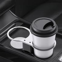 Dvigubas automobilio gėrimų laikiklis