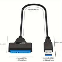 USB 3.0 į SATA III kabelis su maitinimu