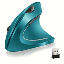 Ergonomiška vertikali belaidė pelė, Mėlyna Žalia