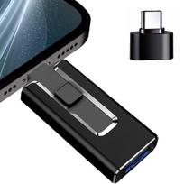 USB laikmena USB 3.0 atmintukas iPhone ir Android,  Juoda