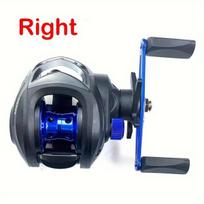 Baitcaster žvejybos ritė 18+1 guoliai,  Mėlyna